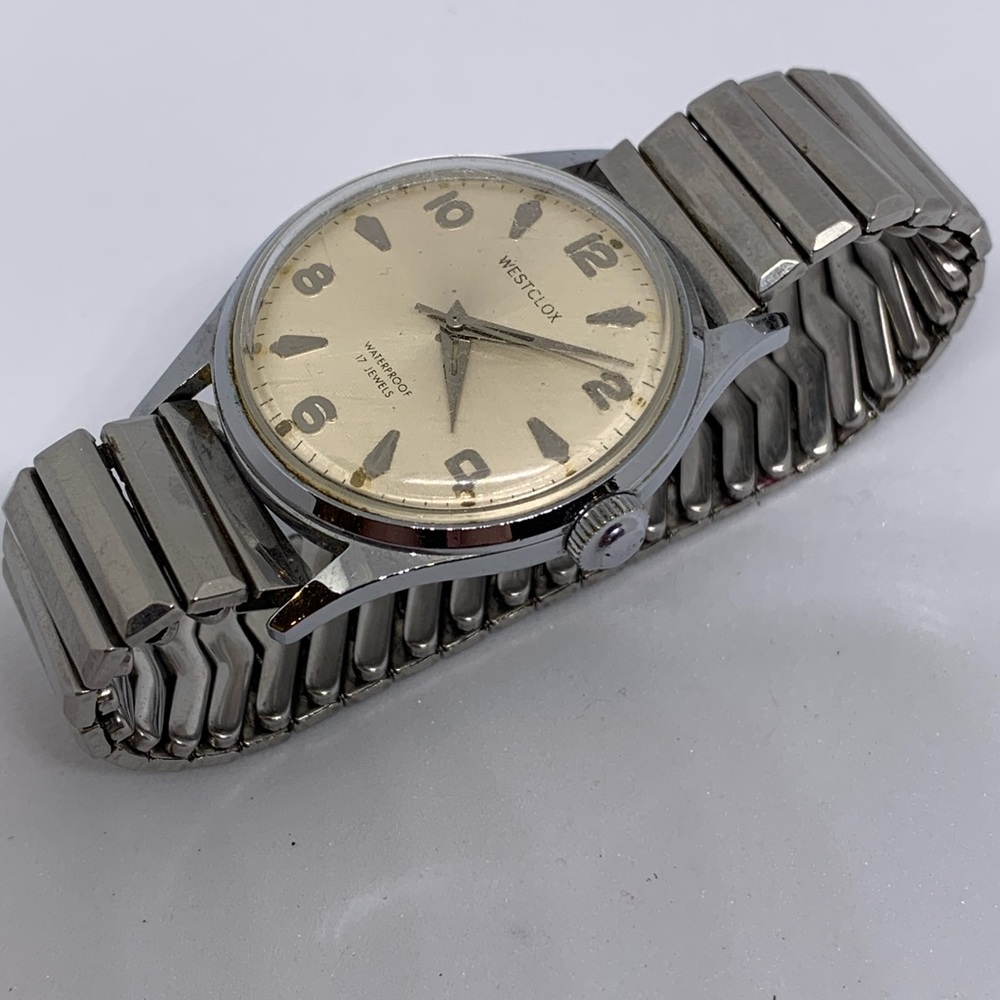 Westclox Vintage 17 Jewels Waterproof Watch